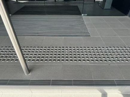 Photograph of TGSI&rsquo;s on entry stairs 